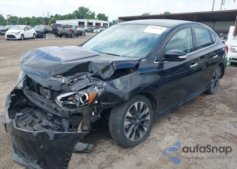 2019 Nissan Sentra Sr from USA, damaged, VIN 3N1AB7AP4KY346874